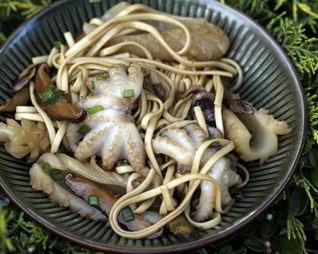 Лапша Удон с морепродуктами