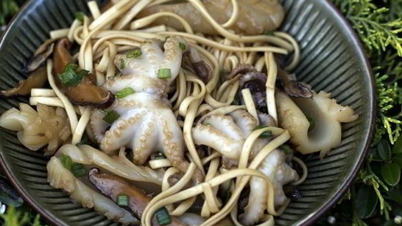 Рецепт Лапши Удон с морепродуктами