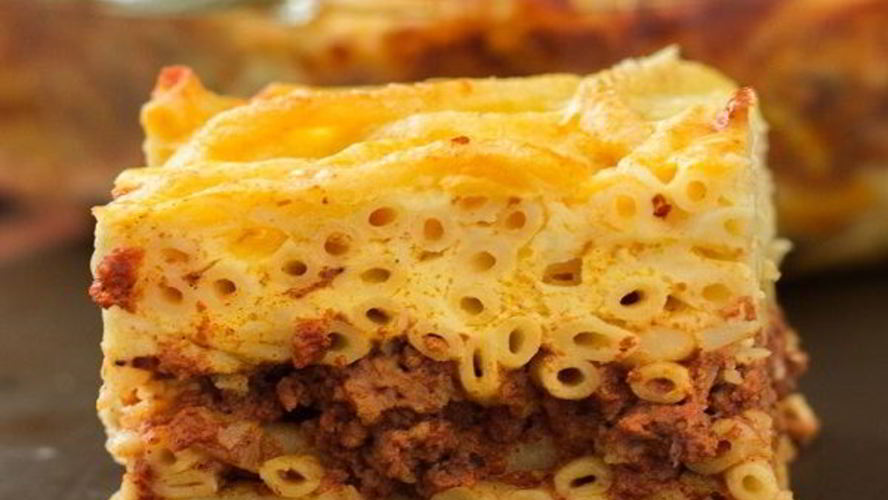 Рецепт греческой лазанья