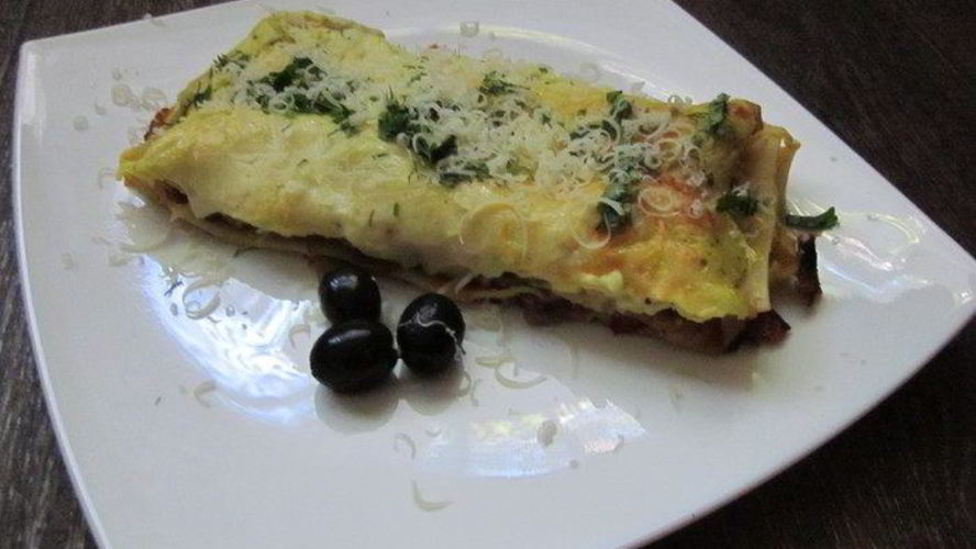 Рецепт лазаний грибная