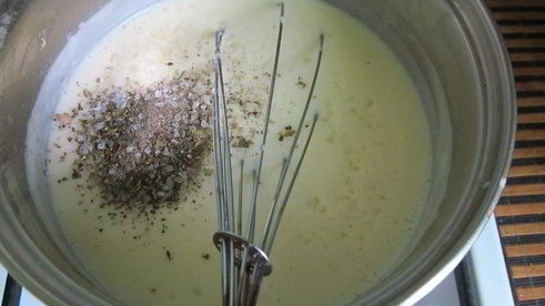 лазанья грибная