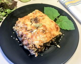 Лазанья из кабачков