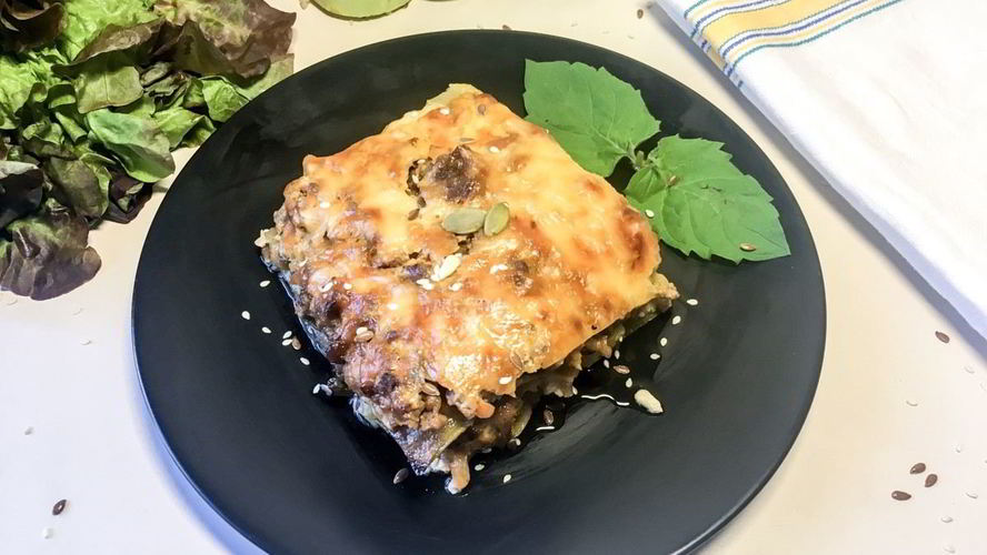 Рецепт лазаний из кабачков