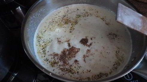 лазанья из капусты и свинины