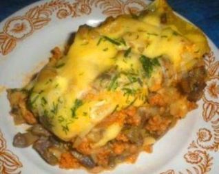 Лазанья из капусты