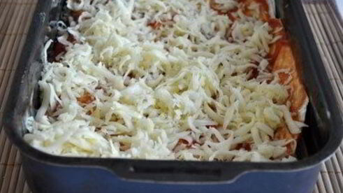 лазанья из лаваша