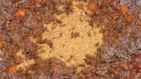 лазанья из лумакони с мясным соусом по-мексикански