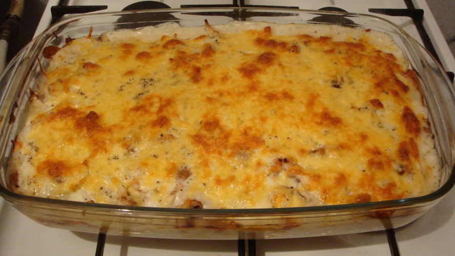 Рецепт лазаний из макарон с фаршем