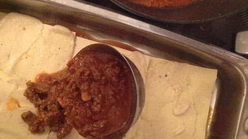 лазанья на раз-два-три