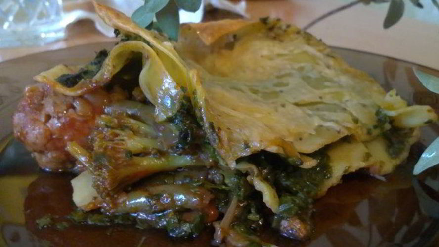 Рецепт лазаний овощная