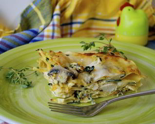 Лазанья по-флорентийски