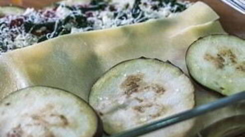 лазанья с баклажанами