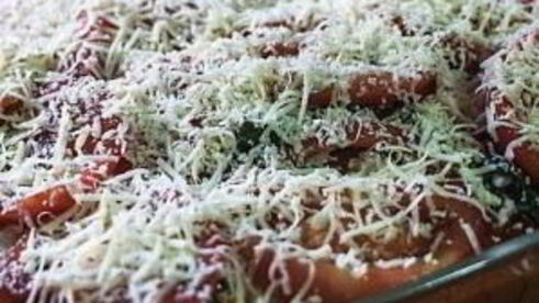 лазанья с баклажанами