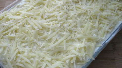 лазанья с брокколи, брюссельской капустой и грибами для гарфилда