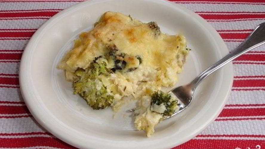 Рецепт лазаний с брокколи