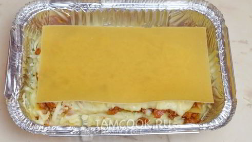 лазанья с фаршем в духовке