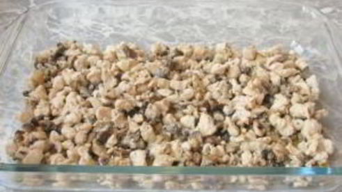 лазанья с грибами и куриным филе