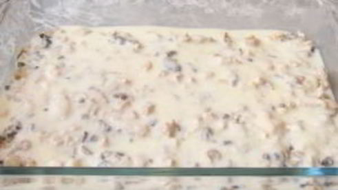 лазанья с грибами и куриным филе