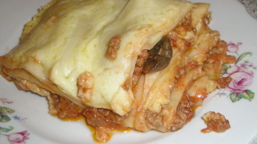 Рецепт лазаний с мясом нежность