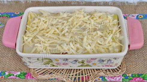 лазанья с патиссонами