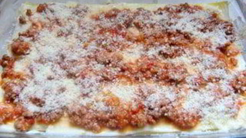 лазанья с рагу