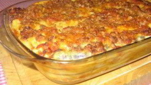 лазанья с рагу