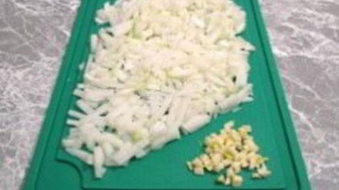 лазанья с сыром и ветчиной