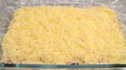 лазанья с сыром и ветчиной