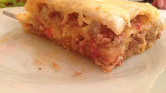 Рецепт Лазаний цельнозерновая