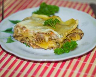 Лазанья в мультиварке с фаршем