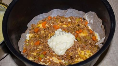 лазанья в мультиварке с фаршем