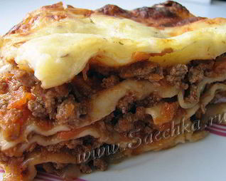 Лазанья в мультиварке