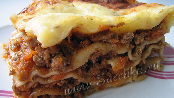 Рецепт Лазаний в мультиварке