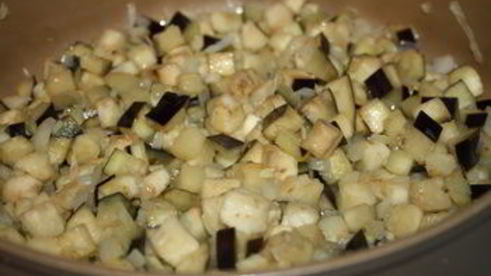 мясная лазанья с баклажаном