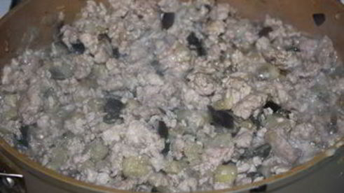 мясная лазанья с баклажаном