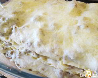 Мясная лазанья