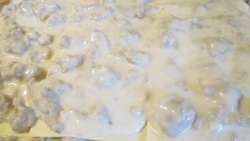 мясная лазанья