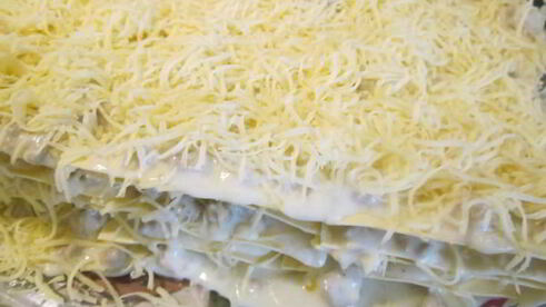 мясная лазанья