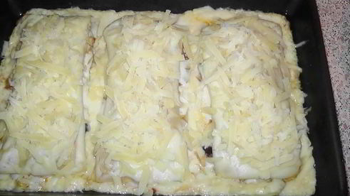 овощная вегетарианская лазанья с кабачками