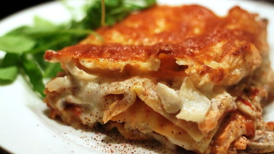 Рецепт рыбной лазанья