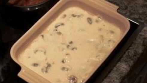 рыбная лазанья