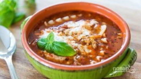 суп-лазанья