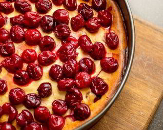 Ягодно-творожная лазанья