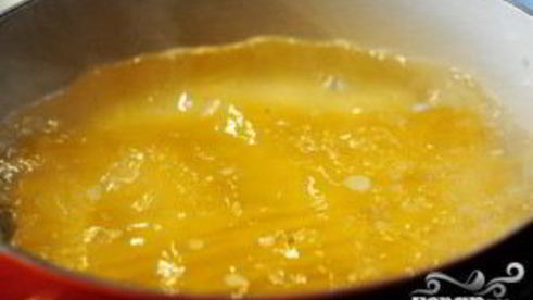 креветки со спагетти