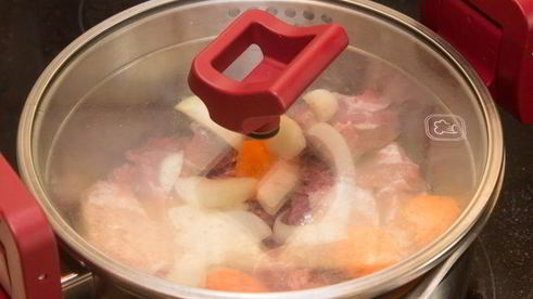 макароны с домашней тушенкой