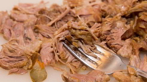 макароны с домашней тушенкой