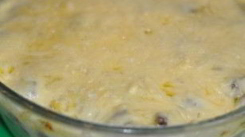 макароны с ливерной колбасой