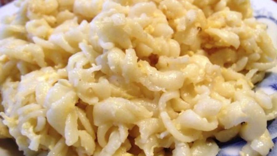 Рецепт макарон с яйцом
