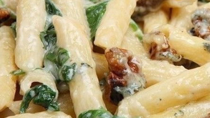 Рецепт пасты с грибами и курицей