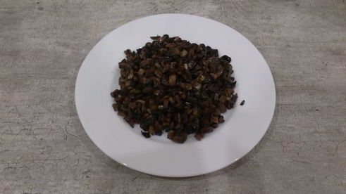 паста с грибами и ветчиной